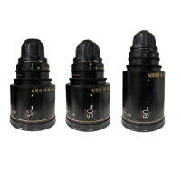 Série de 3 Optiques Atlas Orion Anamorphique 2x Super 35-PL (32-50-80)