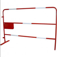 Barrière de Chantier Rouge et Blanc Indie loc
